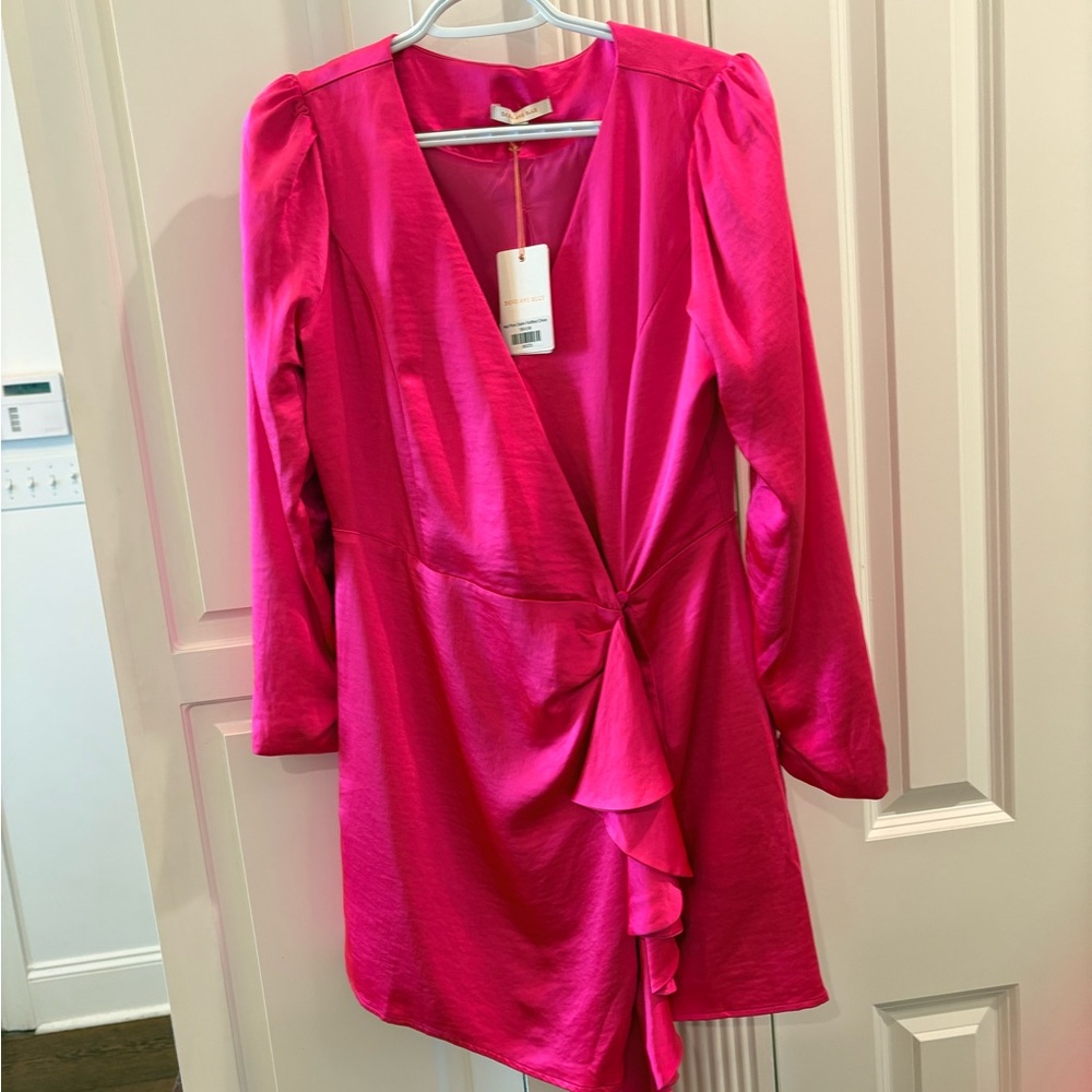 Pink Long Sleeve Dress